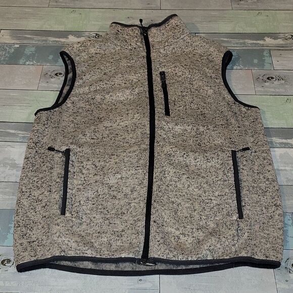 Free Country Gray Vest Sz Small - Picture 1 of 5